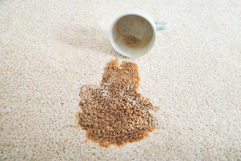 Coffee spill