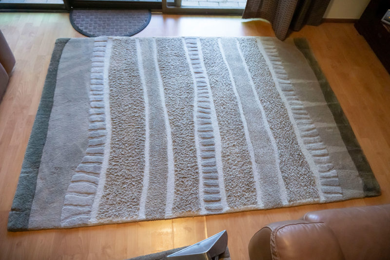 Ryde carpet rug top view 2019 march